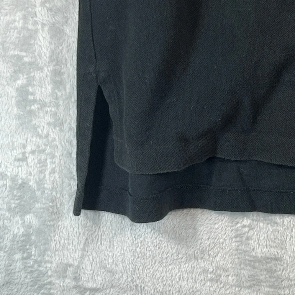 Polo Ralph Lauren Polo Shirt XXL Black Purple Pony Short Sleeve Mesh Cotton